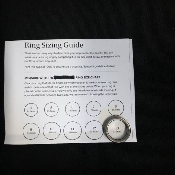 Mens Titanium Ring - Picture 5 of 7